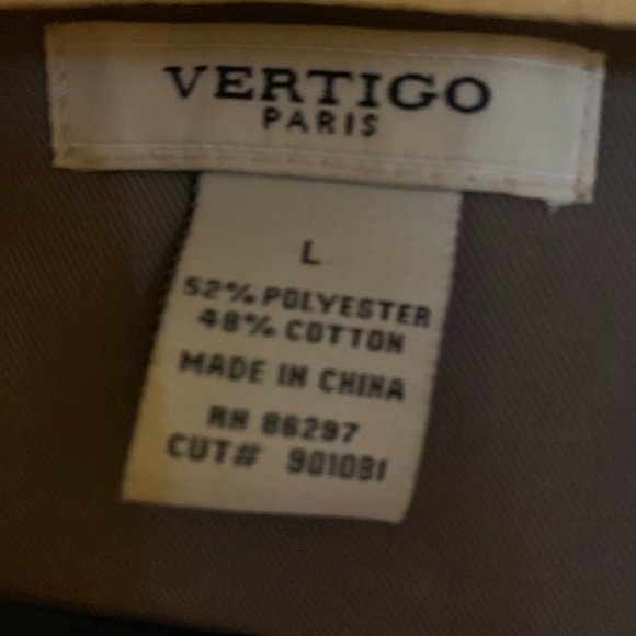 Vertigo Paris Taupe Coat - Picture 3 of 5